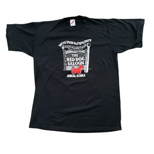Vintage Red Dog Saloon shirt